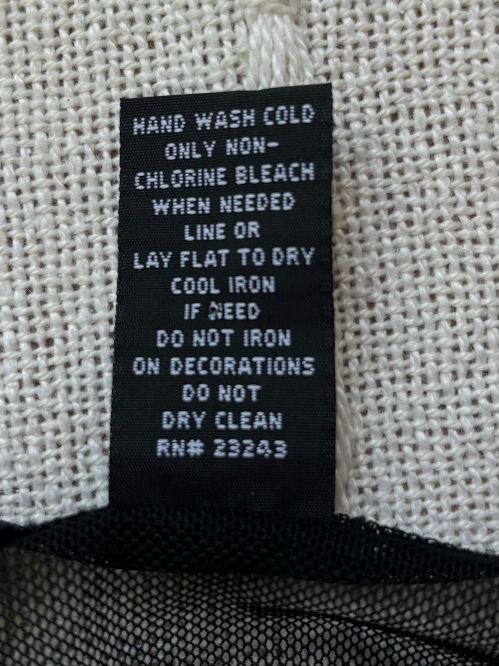 New York & Company Black Sheer Beaded Mesh Deep V-neck Top Whimsy Goth Y2K Large - Picture 8 of 11